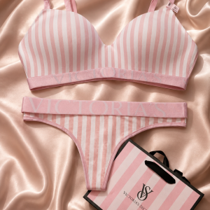 Brasier de algodón con escote, panty